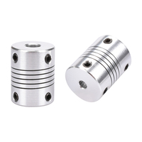 Accouplement d'arbre de moteur d'encodeur rotatif d'accouplement flexible de haute qualité
