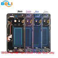 Écran LCD d'origine pour Samsung Galaxy S9 Led avec cadre, écran tactile assemblé pour Samsung S9 Plus, écran d'origine