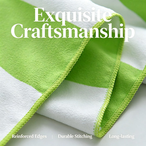 <span class=keywords><strong>Serviette</strong></span> de plage rayée en microfibre, séchage rapide, super absorbante, légère, sans sable, grande taille, pour la plage, la piscine, les voyages, vente en gros - Product Image 5