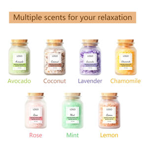 أملاح استحمام عضوية بالبتلات للبيع بالجملة، تنظيف الجسم والاسترخاء، أملاح استحمام طبيعية من جبال الهيمالايا - Product Image 3