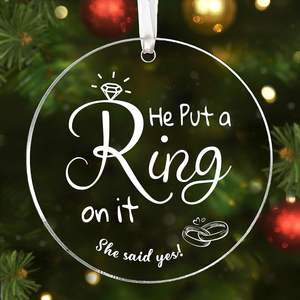 ของขวัญสำหรับคู่รักที่เพิ่งขอแต่งงาน GEEKBEAR ของขวัญสำหรับเจ้าสาว ของขวัญสำหรับผู้หญิง ของขวัญสำหรับคนรัก ของตกแต่งอะคริลิค รูปหัวใจ ดีไซน์มือ (03 - Product Image 6