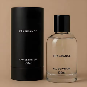 Flaconi di Profumo Rotondi da 30ml 50ml 100ml, Bottiglie Spray in Vetro Vuote con Elegante Stampa Dorata - Product Image 3