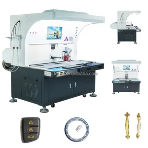 2022 new 6 color Computer programming automatic visual positioning factory key button paint machine