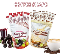 Ekspor Lintas Batas Minuman Kopi Premium Berbentuk Minuman Lain, Kolagen, Moringa, Bubuk Kopi Hitam Pelangsing, Penjualan Langsung Pabrik