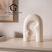 Ornements Rétro Minimalistes Médiévaux, Modèles d'Accessoires de Décoration Intérieure, Sculptures Abstraites, Ornements Arqués, Extrémités Pointues