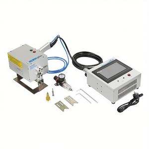 Máquina de Marcado por Micropercusión Portátil Fervi Plus con Controlador Digital y Sistema de Compresor de Aire para Uso Industrial - Product Image 1