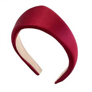 ربطة رأس مثلثة الشكل بلون موحد على الطراز البريطاني القديم والأوروبي من DREAM <span class=keywords><strong>FASHION</strong></span>، إكسسوارات شعر عصرية - Product Image 4