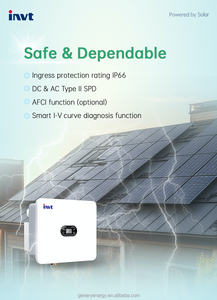 อินเวอร์เตอร์ไฮบริดสามเฟส รองรับแรงดันไฟฟ้าเข้ากว้าง 1100V พร้อมมาตรฐาน IP66 สำหรับเชื่อมต่อกับระบบไฟฟ้า แรงดันไฟฟ้าออก 400V กำลังไฟ 6KW สำหรับการจัดเก็บพลังงานแบบยืดหยุ่น - Product Image 5