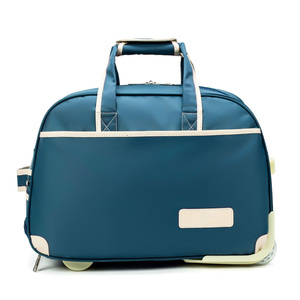 Bolsa plegable <span class=keywords><strong>de</strong></span> fin <span class=keywords><strong>de</strong></span> semana con ruedas, bolsa <span class=keywords><strong>de</strong></span> equipaje aprobada por avión <span class=keywords><strong>de</strong></span> nailon, <span class=keywords><strong>bolso</strong></span> <span class=keywords><strong>de</strong></span> <span class=keywords><strong>mano</strong></span> para hombres y mujeres, <span class=keywords><strong>viaje</strong></span> al aire libre, Viajes - Product Image 5