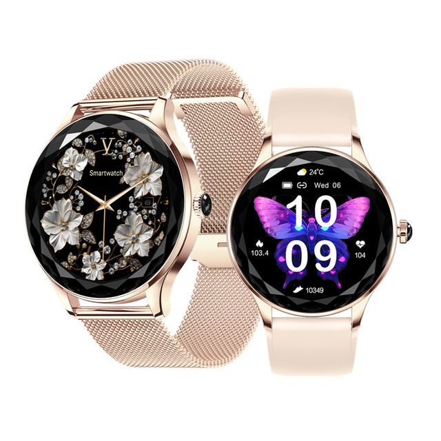 Fashion Elegant NX23 Pro Round Ladies Watch BT Call Smart Watch Waterproof 1.27 Inch Reloj Inteligente Watches