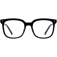 Lunettes de lecture anti-lumière bleue à monture large et solide avec diamants pour unisexe