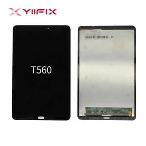 Écran LCD <span class=keywords><strong>en</strong></span> <span class=keywords><strong>verre</strong></span> noir de remplacement pour Samsung Galaxy Tab E SM-T560 NU - Product Image 1