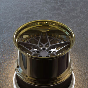 Cubo de rueda de coche de pasajeros semicerrado de aleación de aluminio forjado de dos piezas de 16-24 pulgadas para S600 S580 A8 - Product Image 2