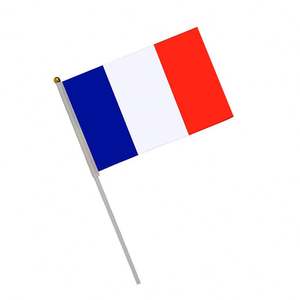 Bandera de Mano Ajustable, Ecológica y Duradera, con Diseño de la Amistad entre Estados Unidos, Canadá y el Mundo del Fútbol, Impresa en Poliéster Patriótico - Product Image 5