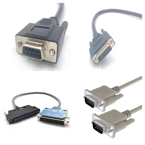 Cable Serial RS232 Personalizado DB9 DB15 DB25, Arnés de Cable de Extensión Macho a Hembra para Control Industrial y Comunicación - Product Image 1