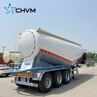 Nouvelle semi-remorque citerne à ciment en vrac 2/3/4 essieux, remorque GPL d'occasion, citerne à carburant 45000L, remorque citerne à huile