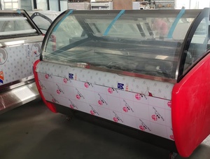 Công suất lớn Kem tủ trưng bày cửa trượt thương mại làm mát bằng không khí Tủ đông kem - Product Image 2