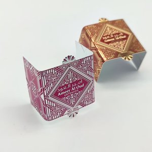ملصق معدني منقوش من الألومنيوم مع لاصق للتغليف الفاخر - Product Image 2