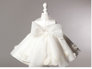 Feishiluo abito da <span class=keywords><strong>sposa</strong></span> in Tulle di pizzo avorio con stampa floreale con Appliques ricamato abito da festa per bambini per ragazze di fiori per le spose - Product Image 5