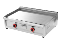 Planchas Gaz Professionnelles à Surface Plate de Haute Qualité, en Acier Inoxydable, Gril Gaz Barbecue à Vendre
