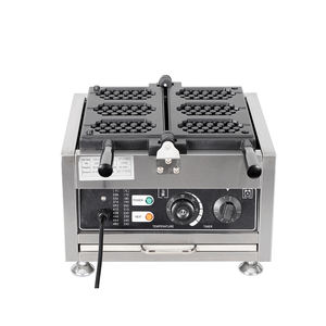 KAINO Mini <span class=keywords><strong>gaufrier</strong></span> électrique commercial Machine à gaufres rotative à <span class=keywords><strong>double</strong></span> bascule - Product Image 4