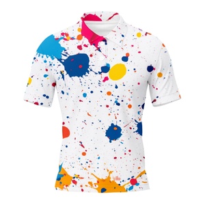 Polo de Golf Personalizado con Logotipo, de Alta Calidad, en Poliéster y Spandex, de Secado Rápido, Corte Ajustado, para Hombre, en Tela Ice Silk - Product Image 5