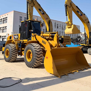 รถตักล้อยาง CAT 966H มือสอง รถตัก Caterpillar มีสินค้าในสต็อก - Product Image 1