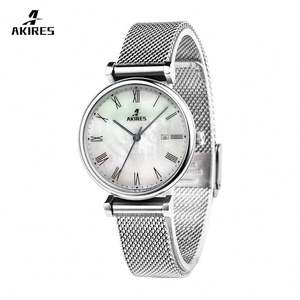 <span class=keywords><strong>Montre</strong></span> à Quartz de luxe pour femmes, <span class=keywords><strong>Titan</strong></span>, noir, automatique, diamant, Rose, bracelet pour femmes, maille dorée, Vintage, pour dames - Product Image 4