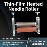 Machine de perforation à rouleaux chauffants pour film thermique, rouleau de pénétration électrique, traitement personnalisé de sacs non tissés et tissés