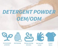 Poudre de lessive en vrac à prix d'usine OEM avec parfum longue durée et écologique, échantillon gratuit