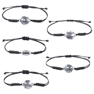 Bracelets tissés à la main pour le baseball, le football, le basketball <span class=keywords><strong>et</strong></span> le volley-ball, cadeaux pour les fans <span class=keywords><strong>et</strong></span> les fêtes d'équipe - Product Image 3