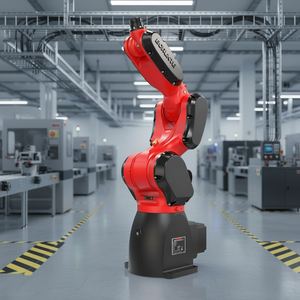 Robot industriel 6 axes BORUNTE BRTIRUS0805A - Moteur PLC IP54 - Précision 0,05 mm - Tournage CNC - Chargement et déchargement automatiques de pièces métalliques - Product Image 5