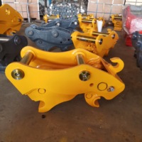 轮式挖掘机快速耦合器JCB CAT反铲装载机液压快速挂接装置