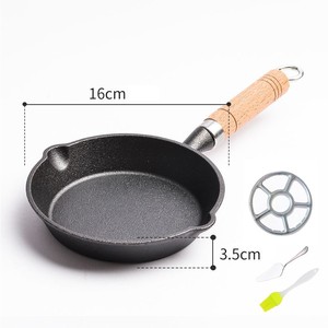 Sartén Antiadherente Pre-sazonada para Mini Panqueques, Omelettes, Galletas Horneadas, Brownies y Huevos, con Orificio para Colgar, Color Negro - Product Image 4