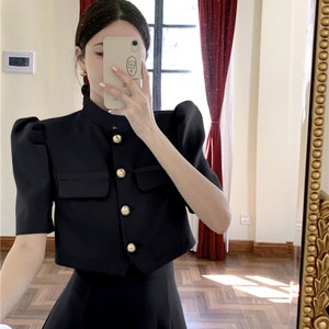 Colección Boutique Primavera 2025, Conjunto de Alta Gama para Mujer, Traje de Cuello Redondo Largo y Falda Ajustada de Cintura Alta, Venta al Por Mayor - Product Image 5