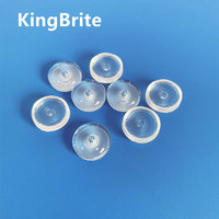 Lentille LED asphérique PMMA plano-convexe 2835 3030 pour panneau lumineux, rétroéclairage TV, 180 degrés, IP67