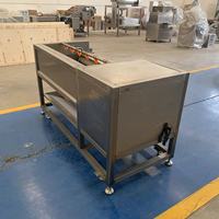 Machine à laver industrielle de dattes de légumes frais, de fruits, de nettoyage, de séchage et de traitement