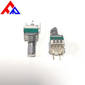 Venta Directa de Fábrica: Potenciómetro Rotatorio de Alta Calidad PTV097 con Eje Metálico Moleteado de 5 Pines, 1K-100K, 20% de Precisión - Product Image 4