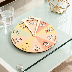 Tablero de Gestión Emocional de Madera, Juego de Regulación de Emociones, Juguete Educativo para Niños - Product Image 3