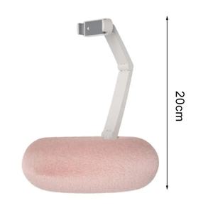 Support de téléphone et de tablette en peluche d'usine, support de bureau réglable en longueur et en angle, support de tablette paresseux pour diffusion en direct, vidéo chat - Product Image 5