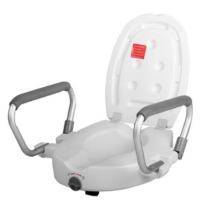 Barres d'appui universelles pour toilettes, pour personnes âgées, handicapées et femmes enceintes, dispositif <span class=keywords><strong>de</strong></span> surélévation portable, capacité 150 kg, finition lisse - Product Image 6
