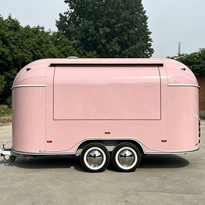 รถขายอาหารเคลื่อนที่ Magic Mirror Food vans รถบรรทุกขายอาหารพร้อมครัวครบชุดสำหรับขายในจีน - Product Image 2