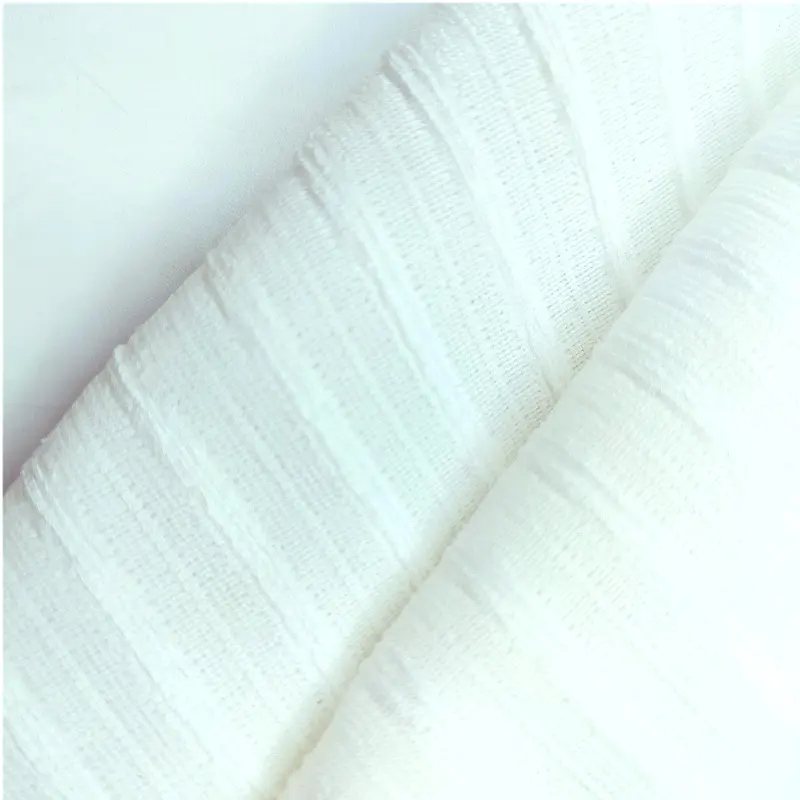 130GSM rajutan peregangan crepe dicetak 95 poliester 5 kain spandex untuk gaun kain