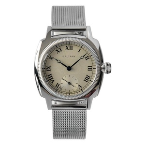 Baltany 1926 Tribute <b>Watches</b> Stainless Steel Case VD78 Quartz Movement Sapphire100M Waterproof Retro Wristwatch - Product Image 6