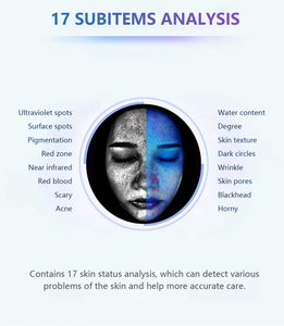 2026 new models professional portable digital 3D <b>Skin</b> <b>Analysis</b> <b>Machine</b> Facial Scanner Moisture Analyzer - Product Image 6
