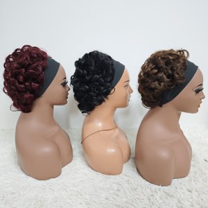 Promotion 11$ Perruques Bandeau Letsfly 100% Cheveux Humains 99J Perruques Naturelles en Cheveux Humains Fabriquées à la Machine Vente Directe Usine - Product Image 4
