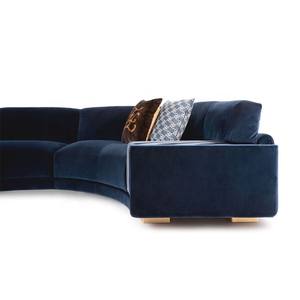 Ensemble de canapés en tissu de style italien meubles de salon ensemble de canapés sectionnels canapé d'angle de forme incurvée moderne <span class=keywords><strong>demi</strong></span>-rond - Product Image 2