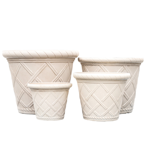 JQ Antique Motif Romain Résine Plastique Imiter Pierre Vieux Pot De Fleurs Européen Pétunia Rose Plantation Bassin - Product Image 3