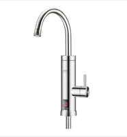Robinet électrique en acier inoxydable de haute qualité chauffe-eau instantané vanne de pulvérisation extractible murale pour application de camping-car