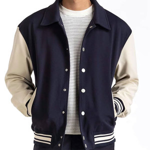 <b>Men</b> <b>Long</b> Sleeve Varsity <b>Jacket</b> for Winter Stylish Wear Breathable With Customized Logo Best Selling Varsity <b>Jacket</b> For <b>Men</b> - Product Image 1